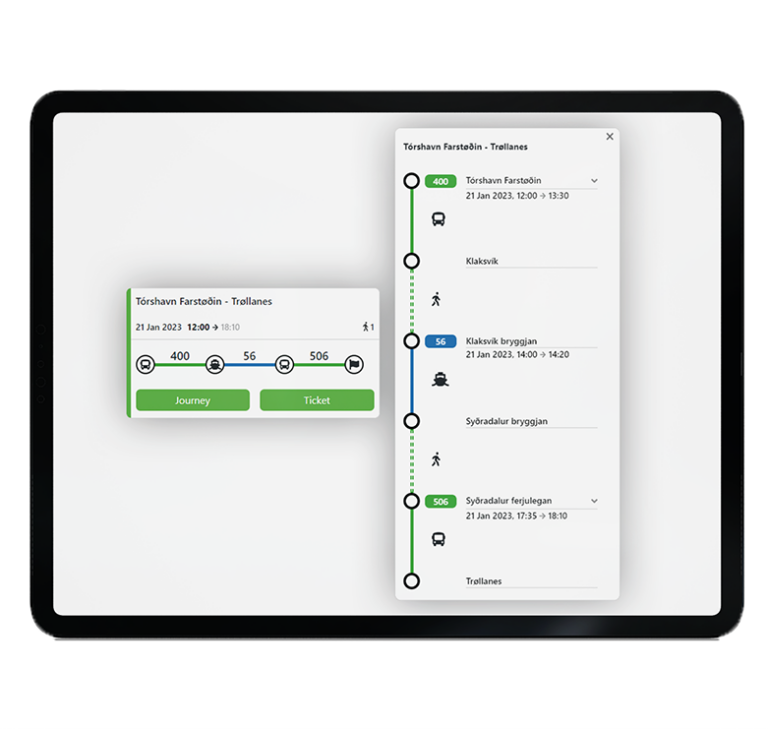Journey Planner Times